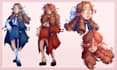 draw a character reference sheet