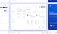 design modern web app, dashboard UI UX design