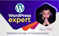 build your wordpress website, wix, shopify, webflow, HTML