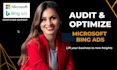 audit and optimize microsoft bing ads account