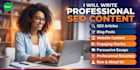 write SEO articles, blogs, website content, stories, essays, resumes and bios