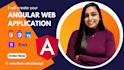 build a fully functional angular web application