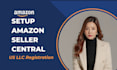 setup amazon seller account with US llc registration