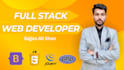 create professional custom full stack website using PHP