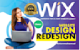 wix website design or wix redesign and customized