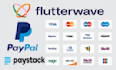 partner on paypal paystack flutterwave payment support