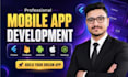 do mobile app development for android and ios as a flutter developer