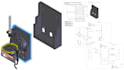 design interfacing parts and generate the drawing