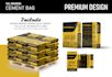 do packaging bag cement wall putty design an 3d mockup