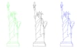 do continuous line art, one line, single line logo and illustration
