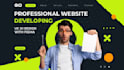 do website UI UX, web design with figma
