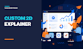 create a custom 2d animated explainer video for your brand