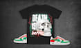 make custom t shirts, sneaker matching and 3d mockups