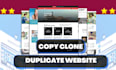 copy clone, redesign, replicate duplicate any website