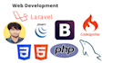 be develop custom websites in php laravel codeigniter