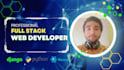 do python, django ,react js  as a full stack web developer