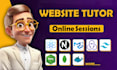 teach you html css javascript frontend react tutor js next js tutor