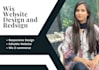 design wix website and redesign wix website