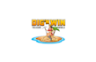 captive blockchain game logo design