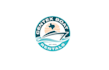 boat rentals lake logo design