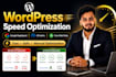 do wordpress speed optimization and fix core web vitals fast