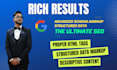 make your website eligible for rich results using schema markup, structured data