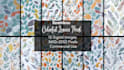 provide 12 beautiful and chic pattern designs
