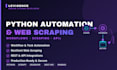 do python automation, web scraping and api integration