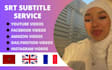 translate, transcribe, subtitle morocco arabic srt