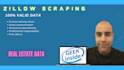 scrape and deliver structured data from zillow