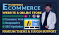 create ecommerce website or online store using woocommerce