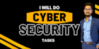 do cyber security tasks and provide trainings for soc side