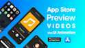 create custom IOS app preview video for apple app store