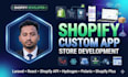 build a custom shopify store or app using laravel and react