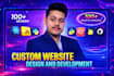 build website, website development, full stack developer, front end developer