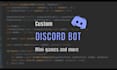 create a discord bot for minigames