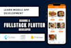 teach you fluter, dart, apis, and firebase