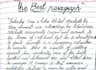 handwrite notes and letter in beautiful handwriting