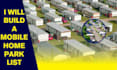 build a mobile home parks list