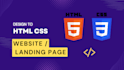 create a responsive html css website