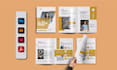 design digital brochure company profile proposal annual report booklet