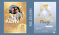 design birthday, party invitations, and event flyers