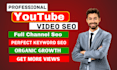 do youtube channel SEO and video optimization for top ranking on search result