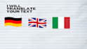 translate anything in several languages