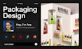 design a professional product label and packaging