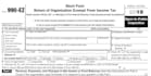prepare and file your nonprofit 990