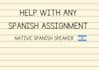 help with spanish tasks
