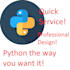create or fix a python script for you