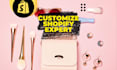 create, customize, optimize design for shopify store website setup
