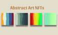 create stunning abstract art nfts  and nft collections